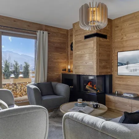 L'alezan I Proche Du Centre De Apartmán Megève